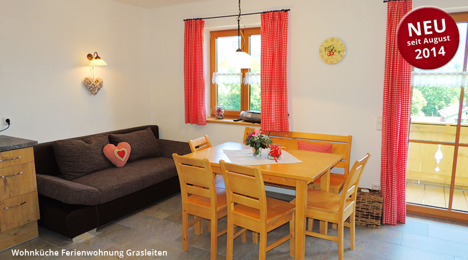 Ansichten der Ferienwohnung Grasleiten